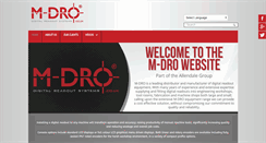 Desktop Screenshot of m-dro.co.uk